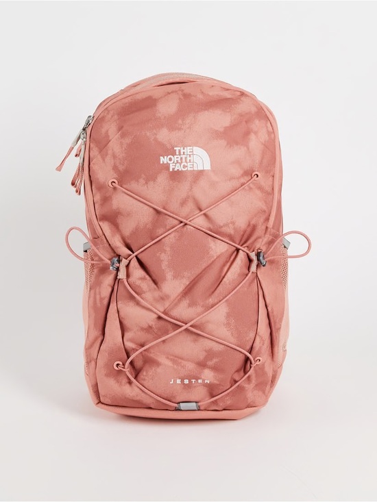 The North Face Handbags - The North Face pink marble tie dye zip jester work school outdoor backpack 27L
